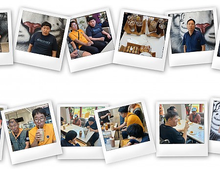 까치와 호랑이 나들이
